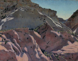 GSENM. red rock, Utah, pastel landscape, Scotty Mitchell