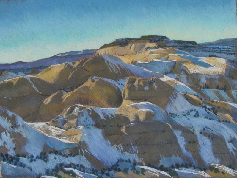 Slickrock, Utah, southwest, pastel, landscape, Scotty Mitchell