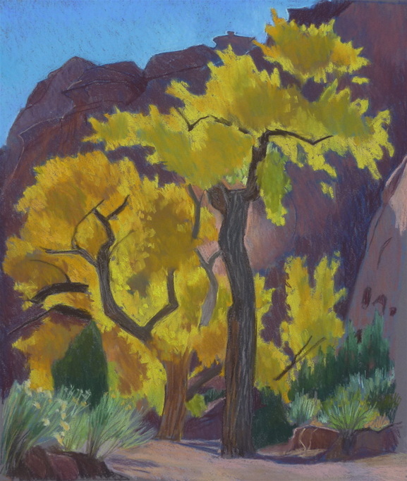 Long Canyon, Boulder Utah, Escalante, Scotty Mitchell, pastel landscape