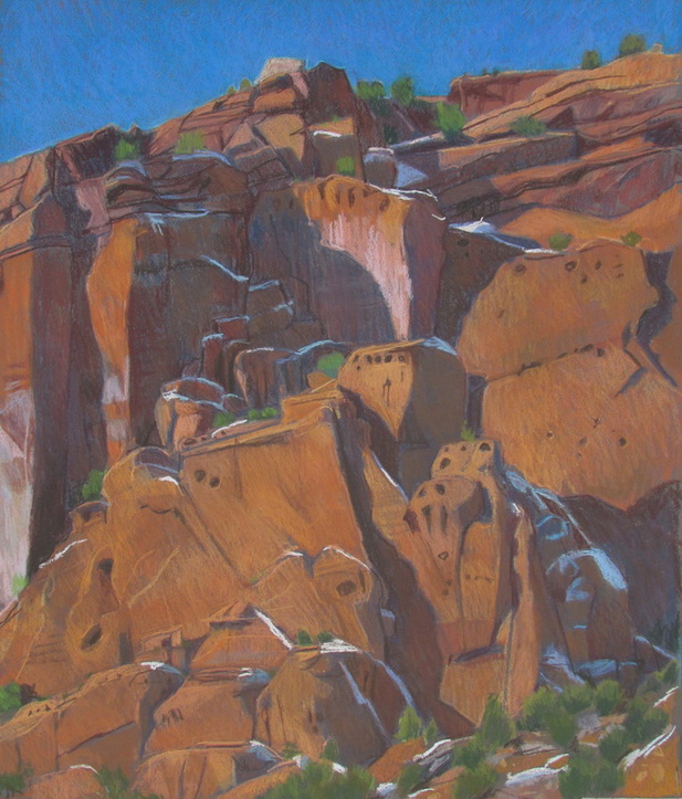 Long Canyon, redrock, Utah, GSENM, pastel, Scotty Mitchell