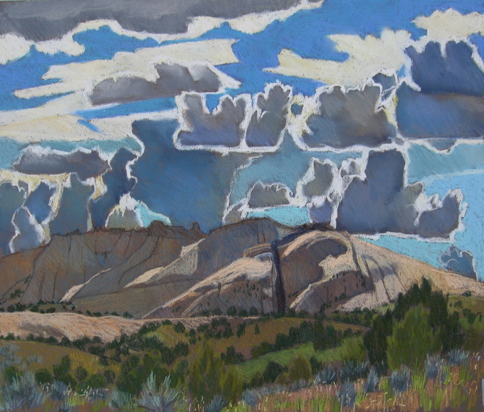 Escalante, slickrock, landscape, pastel, Scotty Mitchell