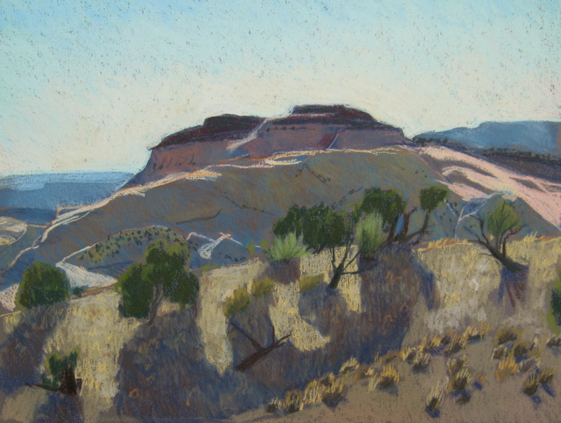 Escalante canyons, Boulder Utah, landscape, pastel, Scotty Mitchell